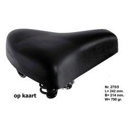 Zadel SELLE ROYAL Steel Black rail + Springs zwart (8021890144843)