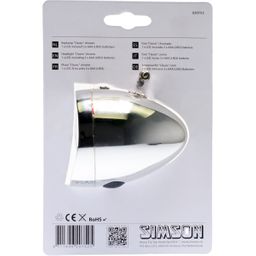 Simson koplamp chroom (8711646207525)