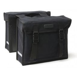 New Looxs fietstas dubbel Canvas Deluxe zwart 46L (8714827014004)