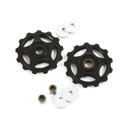 Derailleur wieltje Shimano 8v set 2007 alivio boven+onder (4524667194002)