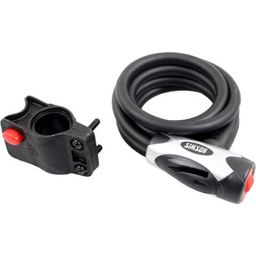 Spiraalslot Simson Pro XXL mat zwart 12mm X 180 cm (8711646208409)