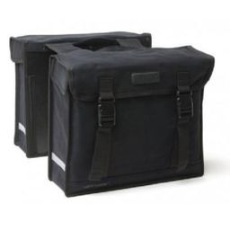 New Looxs fietstas dubbel 31 canvas zwart 66L (8714827014509)