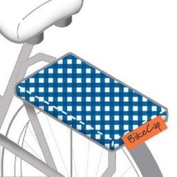 BIKECAP Pillow fietskussen blue checkmate blauw/wit (8718215347514)
