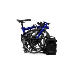 Brompton Titanium Electric 12 speed - lange zadelpen & , Bolt Blue Lacquer (HLR0VBEC6BOCRQ00J0054220VBVB00)