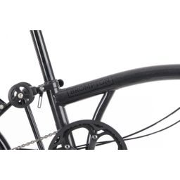 Brompton P-line Titanium 4 speed - standaard zadelpen - M s, Titanium (M4L/mMBK/rTiBK/FCB/SL/TYCC/REV/PL/T)