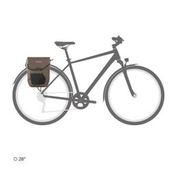 Ortlieb Pedal-Mate QL2.1 16 L dark sand/black (4013051058339)