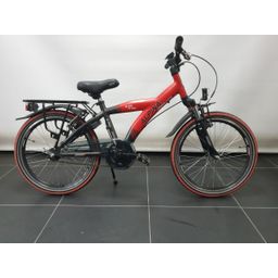 ALPINA Yabber Jongens Traffic Red Matt/Industrial Black Matt 31cm 2022 (8719461042345)