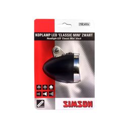 Simson koplamp voor classic mini led batterij voor