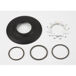 Brompton Sprocket set incl chain guide disc 3/32' 9-spline - 12T (1-spd) (5053099024131)