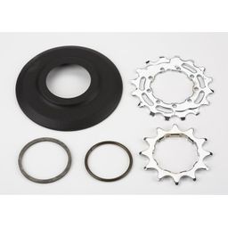 Brompton Sprocket set incl chain guide disc 3/32' 9-spline - 12/16T (2-spd) (5053099024148)