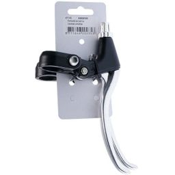 Simson remgreepset universeel aluminium zwart/zilv (8711646202353)