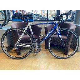 Sirocco racefiets, wit/blauw