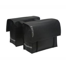 Cameo fietstas dubbel Cameo bisonyl dull zwart 46L (8714827084328)