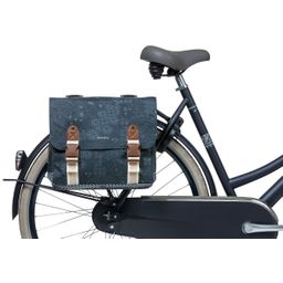Basil fietstas dubbel Boheme indigo blue 35L (8715019180118)