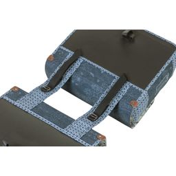 Basil fietstas dubbel Boheme indigo blue 35L (8715019180118)