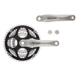 Miranda crankset alfa 3 22/32/42t zilver (5603895127934)