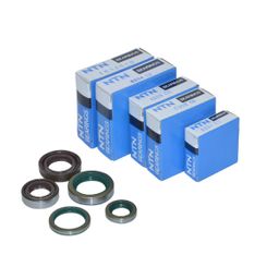 Zundapp Lager+keerringset kompleet motor (viton keeringen) 4V 10-delig (2200079724250)