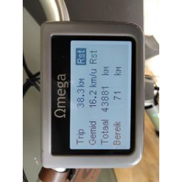 RIH Omega 2 NIEUWE ACCU Dames zwart 49cm 2015 (F.35386)