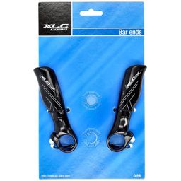 Bar ends Xlc comp alm 110mm zwart stel (4032191794587)