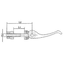 Humpert Zadellifter blocage 6x55 alm zilver (4016538032549)