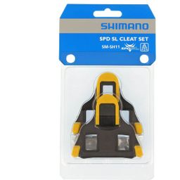 Shimano Schoenplaatjes sm-sh11 spd-sl geel 6 graden (4524667072973)