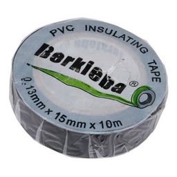 Tape pvc Berkleba 15x10mt zwart rol ds a 10 (8718247403035)