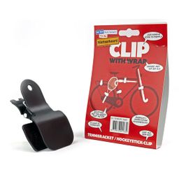 Niet verkeerd NV hockey/racketclip uni zw krt (8718836201639)