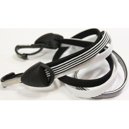 Gazelle Snelbinder 28 power black/wit RVS haak (8717118457931)
