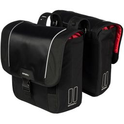 Basil sport dubbele tas zwart,32l (8715019175817)