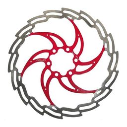 Remd Xlc schijf brx02 180mm zilver/rood (4032191769677)