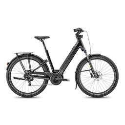Moustache Mardi 27.2 Dames monotube Black Glossy 50cm L 2026 (3701600132999)