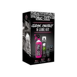 MUC-OFF WASH PROTECT & LUBE KIT (WET LUBE VERSION)