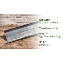 Kabelgoot 200x60x3000 TV