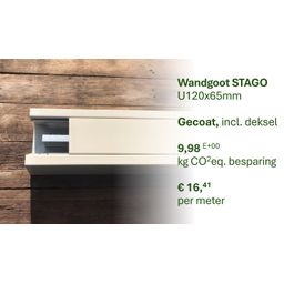 Wandgoot STAGO U120