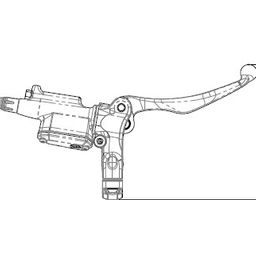 Stromer Brake Lever HD922 Right (402635) (7630044631798)