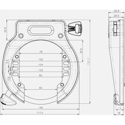 Abus Ringslot Amparo 4650SL ART2 (4003318835766)