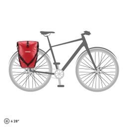 Ortlieb* Ortlieb Back-Roller Classic Set 40L Red/Black (4013051037273)