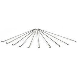 Spaak Sapim 13x222 RVS incl. nippel ( levering per stuk ) (8715957562977)