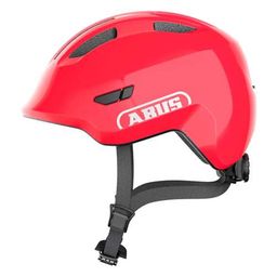 Abus Helm Smiley 3.0 Shiny Red M (50-55cm) Kinderhelm (4003318672743)