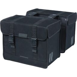 Basil Kavan Eco Classic Dubbele Tas Zwart 58L (8715019182204)