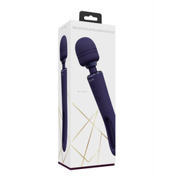 Vive by shots Kiku - Dubbelzijdige Wand met Innovatieve G-Spot Flapper Stimulator - Paars (8714273051837)
