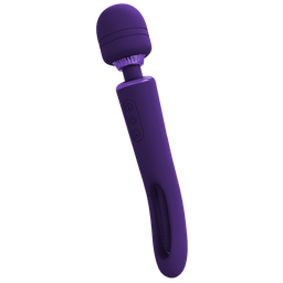 Vive by shots Kiku - Dubbelzijdige Wand met Innovatieve G-Spot Flapper Stimulator - Paars (8714273051837)