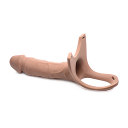 Xr brands SM - Holle Siliconen Dildo Strap-On (848518036476)