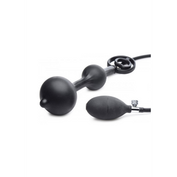 Xr brands Opblaasbare Silicone Anale Plug + Cock- en Ballring (848518042590)