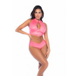 Mapalé Twee-delige set - L/XL - Nat look roze (190602206761)