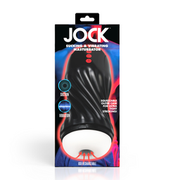 Curve toys Zuigende en Vibrerende Masturbator - Zwart (653078944235)