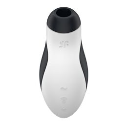Satisfyer Orca - Air Pulse Stimulator en Vibrator - Zwart/Wit (4061504045184)