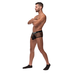Male power Mini Cock Ring Kort - M - Zwart (845830084024)
