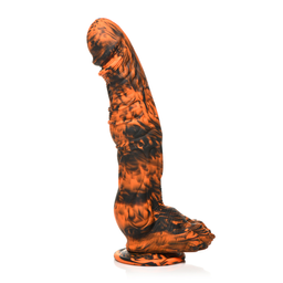 Xr brands Sabretooth - Silicone Dildo - Oranje/Zwart (848518051936)