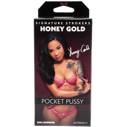 Doc johnson Honey Gold - ULTRASKYN Pocket Pussy Masturbator (782421077648)